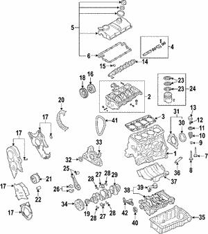 VAG 038 105 401 J Rod sub-assy, connecting 038105401J