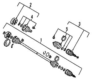 VAG 8D0 407 417 A CV joint 8D0407417A