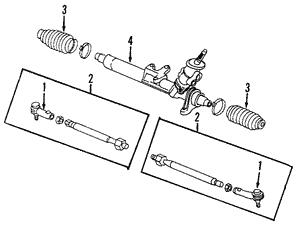 Tie rod end outer VAG 1J0 422 812 B