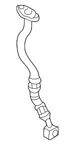 Breather Hose for crankcase VAG 038 145 736 C