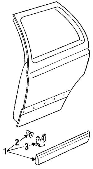 1H0853585 VAG Clip