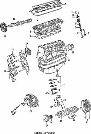 VAG 035103383G Gasket, cylinder head 035103383G