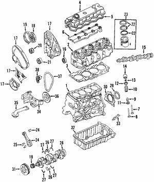 CHAIN OIL PUMP VAG 038 115 230