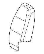 5K4881775T VAG Seat Back Pad