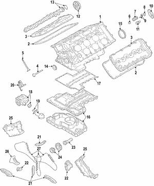 VAG 07C 103 805 L Oil Pan 07C103805L