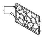 3Q0121205B VAG Radiator diffuser