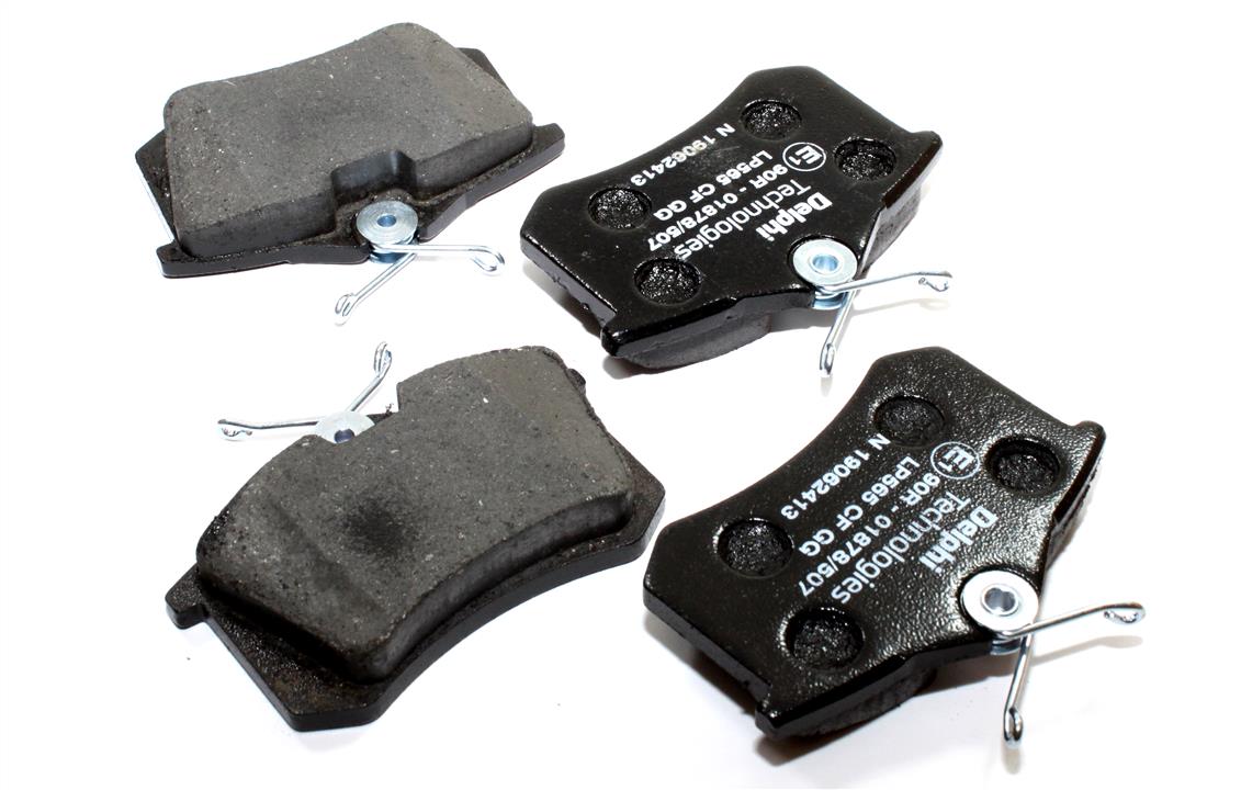 Delphi LP565 Rear disc brake pads, set LP565