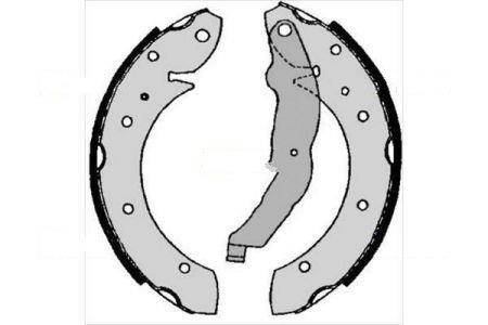 StarLine BC 06860 Brake shoe set BC06860