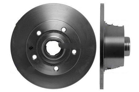 Rear brake disc, non-ventilated StarLine PB 1294