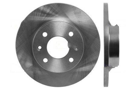 Unventilated front brake disc StarLine PB 1003