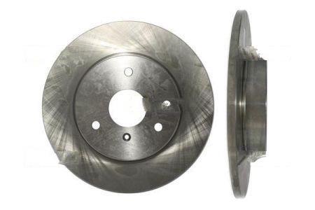 Unventilated front brake disc StarLine PB 1484