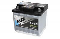 4max BAT50/350R/DC Battery 4max DEEP CYCLE 12V 50AH 350A(EN) R+ BAT50350RDC