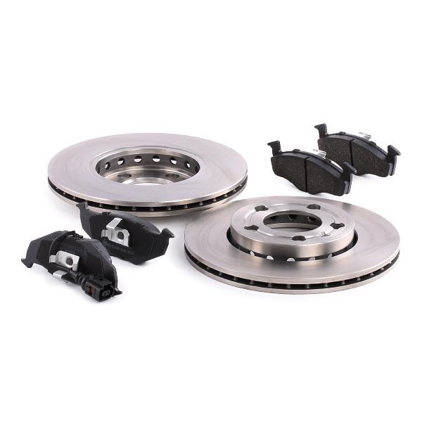 Remsa 8633.10 Front ventilated brake discs with pads, set 863310