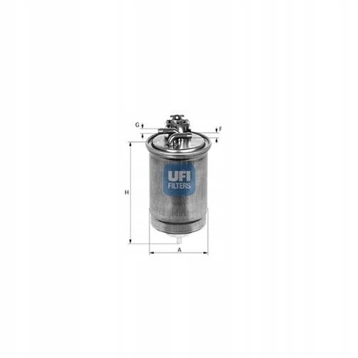 Ufi 24.400.00 Fuel filter 2440000