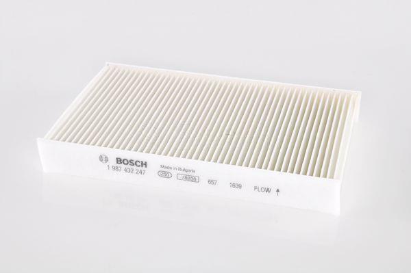 Cabin filter Bosch 1 987 432 247