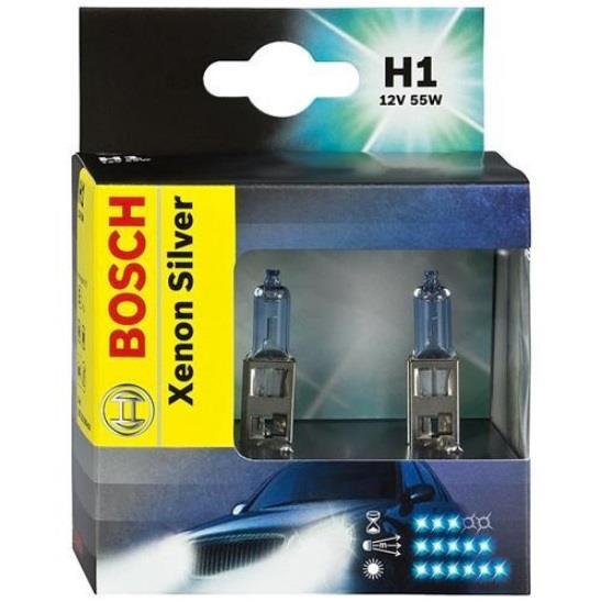Bosch 1 987 301 080 Halogen lamp Bosch Xenon Silver 12V H1 55W 1987301080