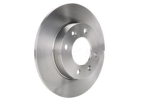 Rear brake disc, non-ventilated Bosch 0 986 478 608