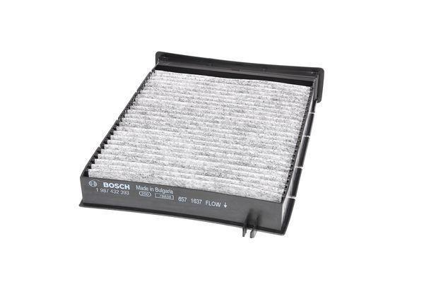 Cabin filter with activated carbon Bosch 1 987 432 393