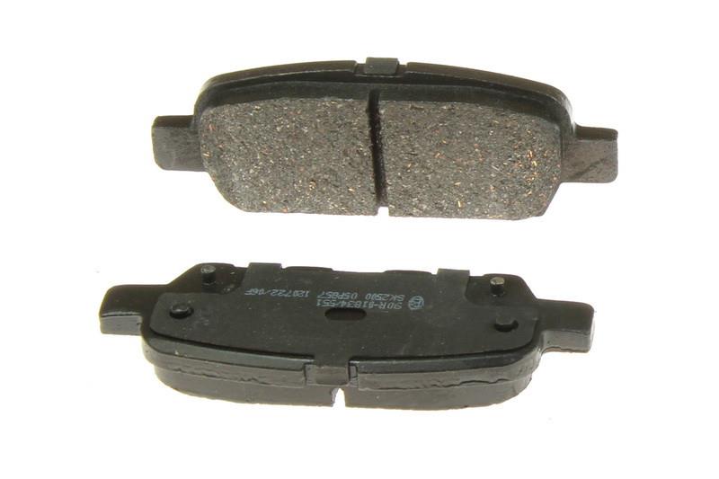 LPR 05P857 Rear disc brake pads, set 05P857