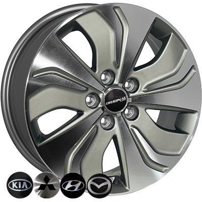 ZF Wheels ZFWHEELSTL503765175114367146GMF Light Alloy Wheel ZF Wheels (TL5037) 6,5x17 5x114,3 ET46 DIA67.1 GMF ZFWHEELSTL503765175114367146GMF