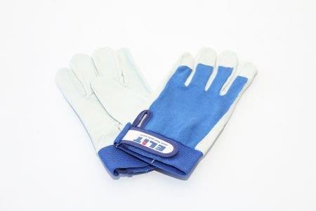 Elit UNI LEATHER GLOVES 8 Work gloves, leather + textile, size 8 UNILEATHERGLOVES8