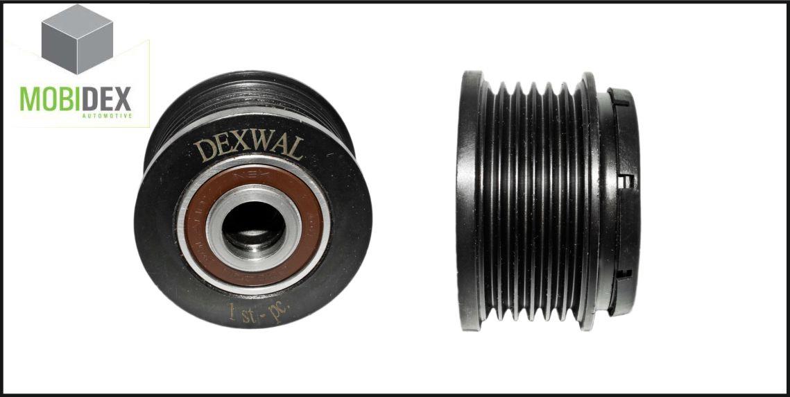 Dexwal 09-075 Freewheel clutch, alternator 09075