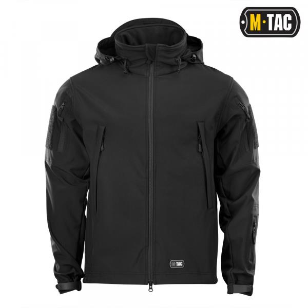 Jacket Soft Shell Black M M-Tac 20201002-M
