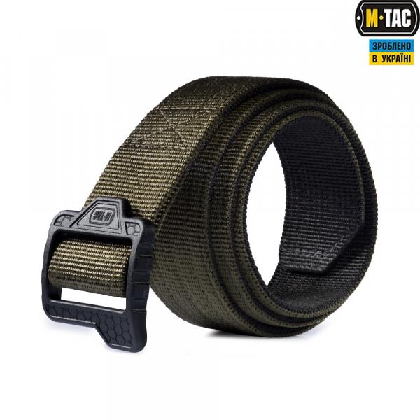 M-Tac belt Double Duty Tactical Belt Hex Olive&#x2F;Black XL M-Tac 10043802-XL