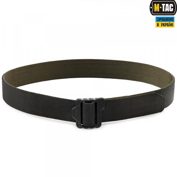 M-Tac belt Double Duty Tactical Belt Hex Olive&#x2F;Black 3XL M-Tac 10043802-3XL
