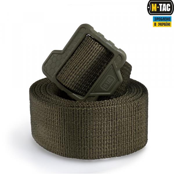 M-Tac belt Double Duty Tactical Belt Hex Olive 2XL M-Tac 10043001-2XL