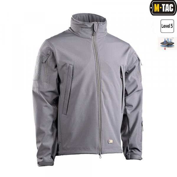 Jacket Soft Shell Gray M M-Tac 20201011-M