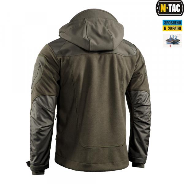 M-Tac Jacket Norman Windblock Fleece Olive S – price