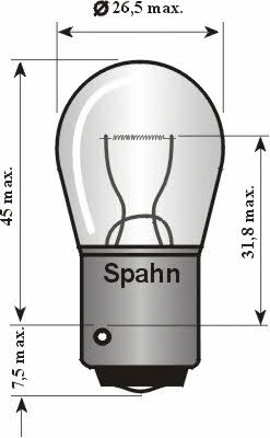 Spahn gluhlampen 2020 Glow bulb yellow PY21W 12V 21W 2020