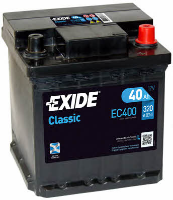 Exide EC400 Battery Exide Classic 12V 40AH 320A(EN) R+ EC400