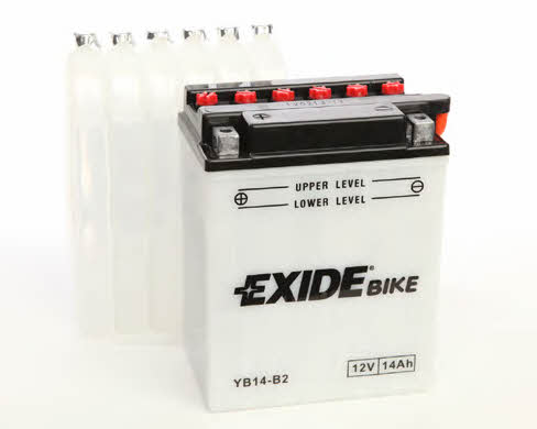 Exide YB14-B2 Battery Exide 12V 14AH 145A(EN) L+ YB14B2