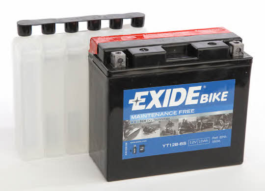 Exide YT12B-BS Battery Exide 12V 10AH 160A(EN) L+ YT12BBS