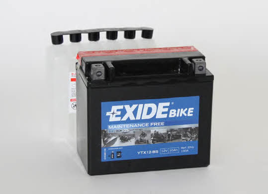 Exide YTX12-BS Battery Exide 12V 10AH 150A(EN) L+ YTX12BS