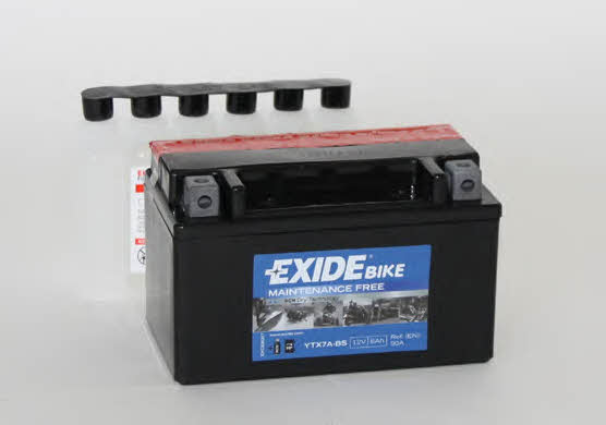 Exide YTX7A-BS Battery Exide 12V 6AH 90A(EN) L+ YTX7ABS