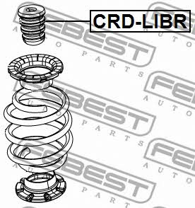 Febest Rear shock absorber bump – price [object Object] PLN