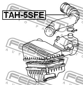 Febest Air filter nozzle, air intake – price [object Object] PLN