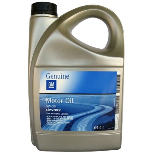 93165556 General Motors Engine oil General Motors Dexos 2 5W-30, 4L
