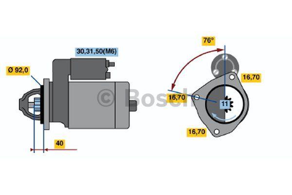 Bosch Starter – price [object Object] PLN