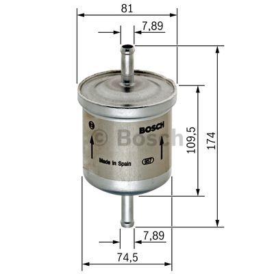 Fuel filter Bosch 0 450 905 318