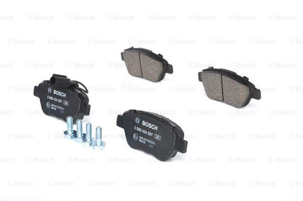 Brake Pad Set, disc brake Bosch 0 986 424 597