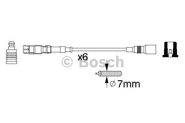 Bosch Ignition lead set – price 327 PLN