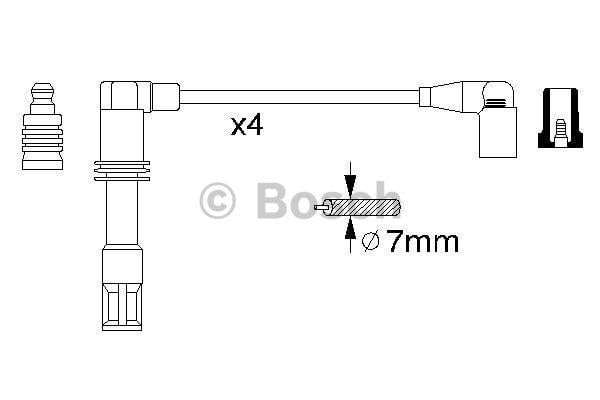 Bosch Ignition lead set – price 174 PLN
