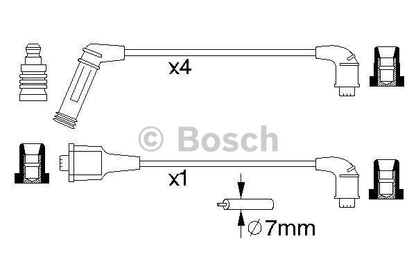Bosch Ignition lead set – price 103 PLN