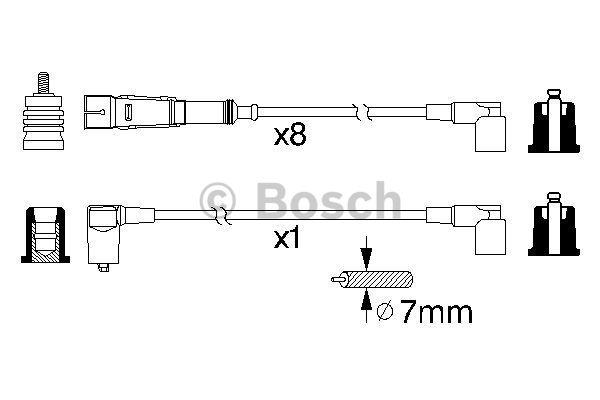 Bosch Ignition lead set – price 498 PLN