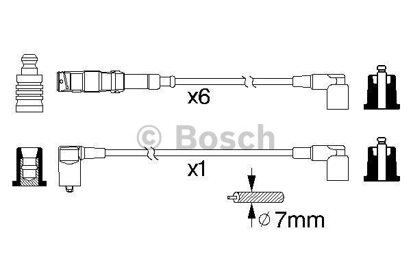 Bosch Ignition lead set – price 374 PLN