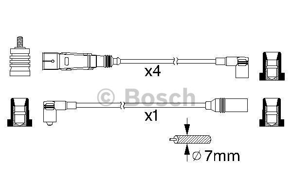 Bosch Ignition cable kit – price 204 PLN